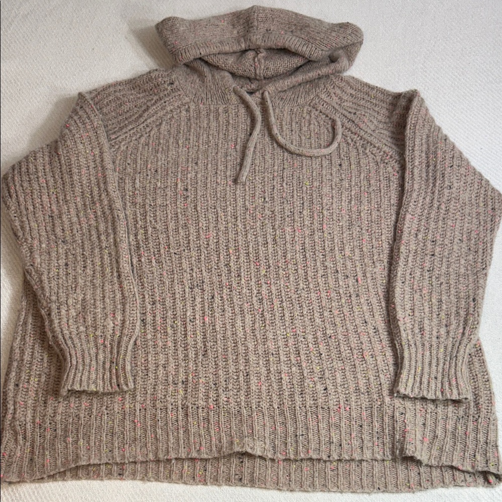 Tan Hooded Sweater